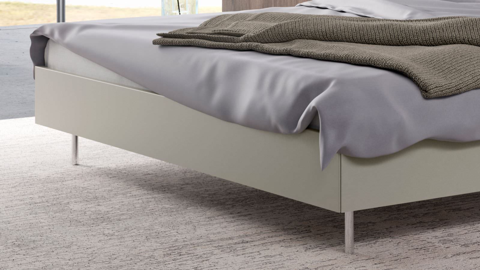 Füße, Sockel, Schwebebett - Sie haben die Wahl